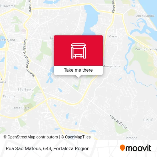 Rua São Mateus, 643 map