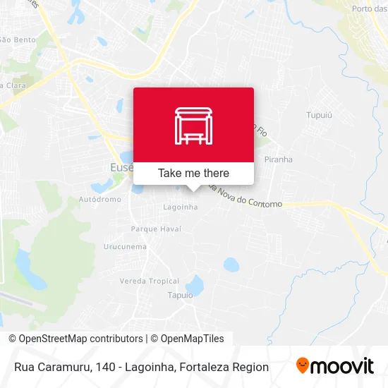Rua Caramuru, 140 - Lagoinha map
