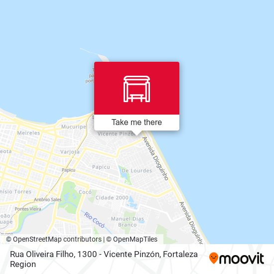 Rua Oliveira Filho, 1300 - Vicente Pinzón map