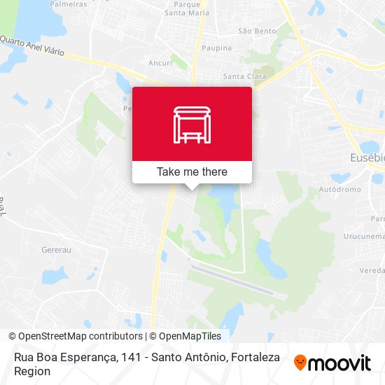 Rua Boa Esperança, 141 - Santo Antônio map