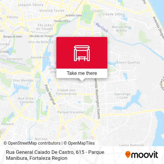 Rua General Caiado De Castro, 615 - Parque Manibura map