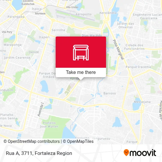 Rua A, 3711 map