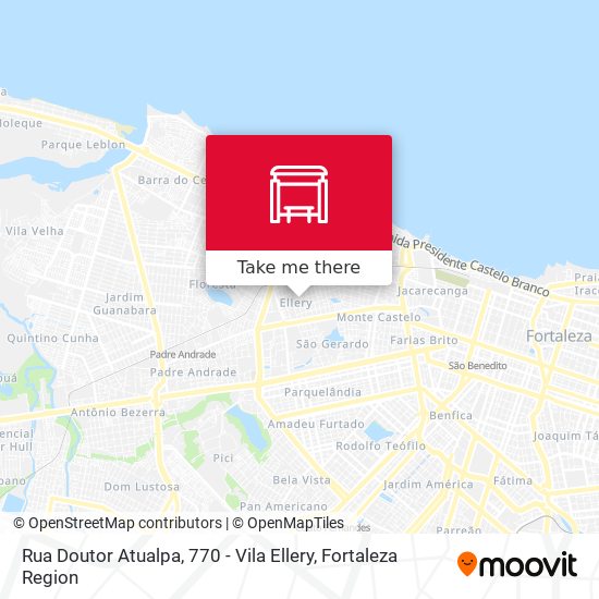 Rua Doutor Atualpa, 770 - Vila Ellery map