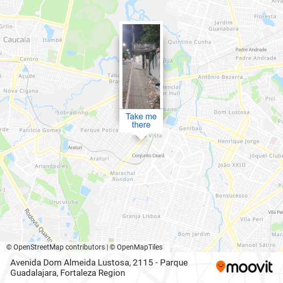 Avenida Dom Almeida Lustosa, 2115 - Parque Guadalajara map