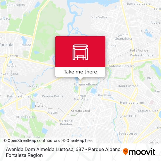 Avenida Dom Almeida Lustosa, 687 - Parque Albano map