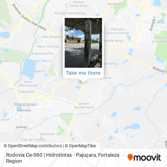 Rodovia Ce-060 | Hidrotintas - Pajuçara map