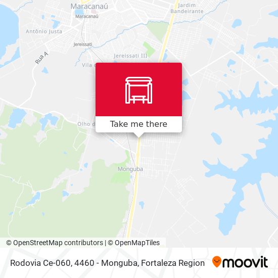Rodovia Ce-060, 4460 - Monguba map