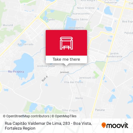 Rua Capitão Valdemar De Lima, 283 - Boa Vista map