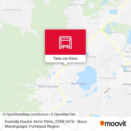 Avenida Doutor Almir Pinto, 2398-2476 - Novo Maranguape map