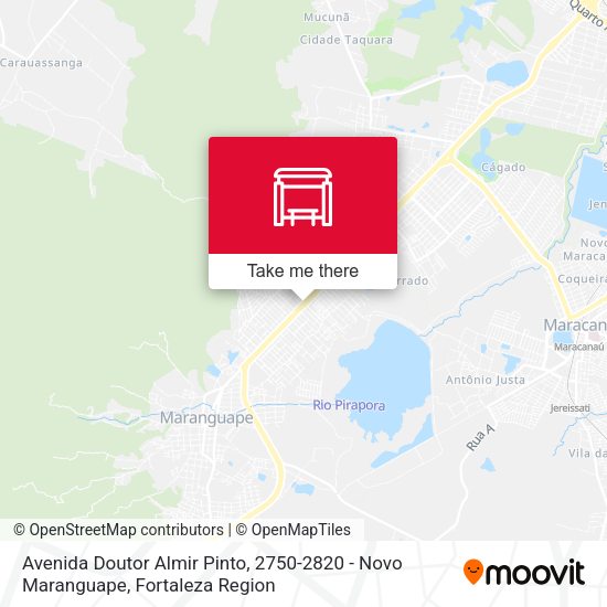 Avenida Doutor Almir Pinto, 2750-2820 - Novo Maranguape map