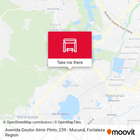 Avenida Doutor Almir Pinto, 239 - Mucunã map