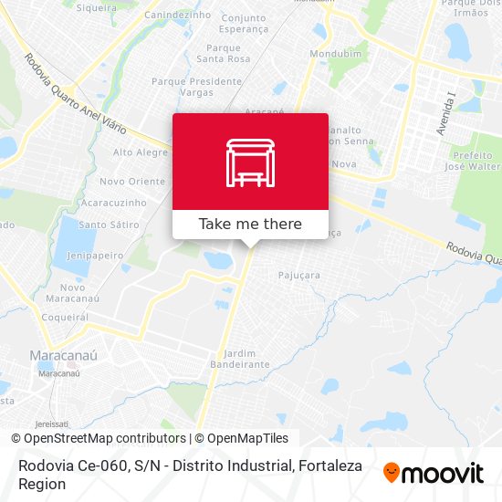 Rodovia Ce-060, S / N - Distrito Industrial map