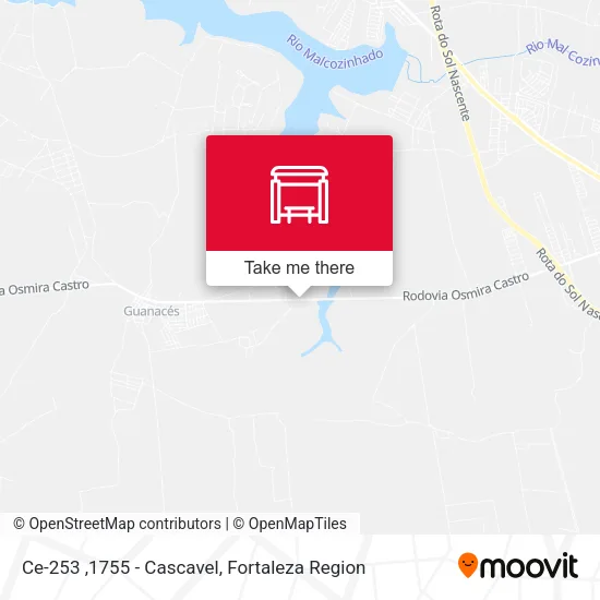 Ce-253 ,1755 - Cascavel map