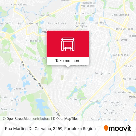 Rua Martins De Carvalho, 3259 map