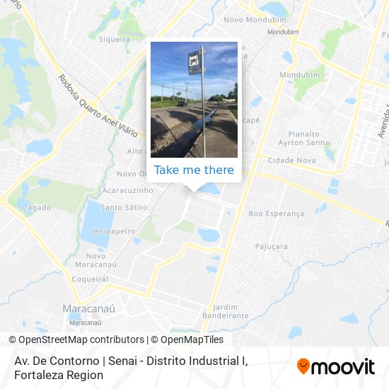 Av. De Contorno | Senai - Distrito Industrial I map