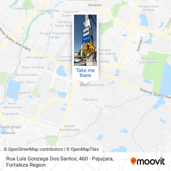 Rua Luís Gonzaga Dos Santos, 460 - Pajuçara map