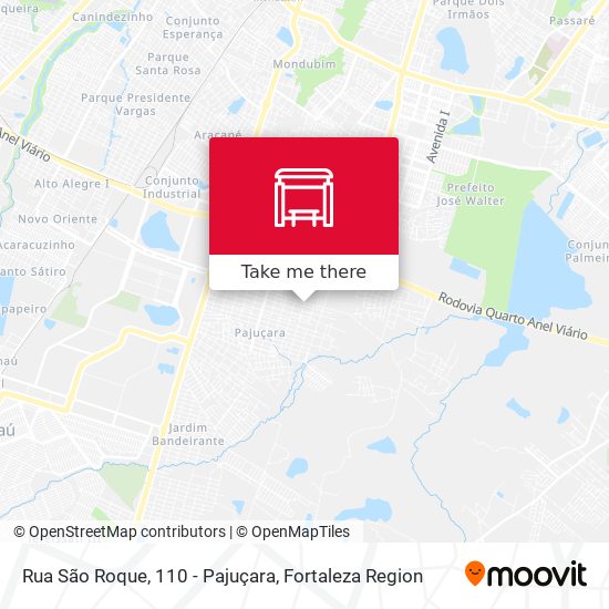 Rua São Roque, 110 - Pajuçara map