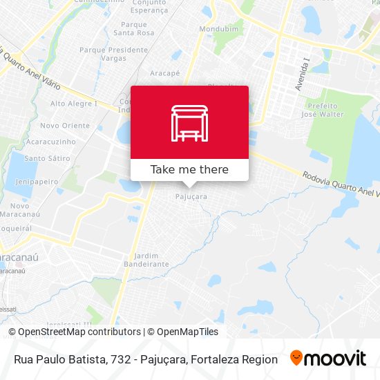 Rua Paulo Batista, 732 - Pajuçara map