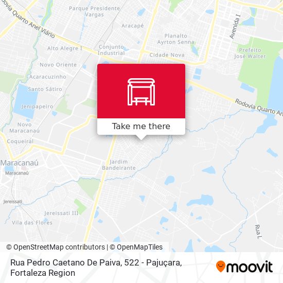 Rua Pedro Caetano De Paiva, 522 - Pajuçara map