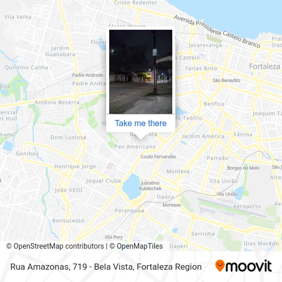Rua Amazonas, 719 - Bela Vista map
