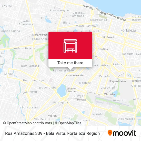 Rua Amazonas,339 - Bela Vista map