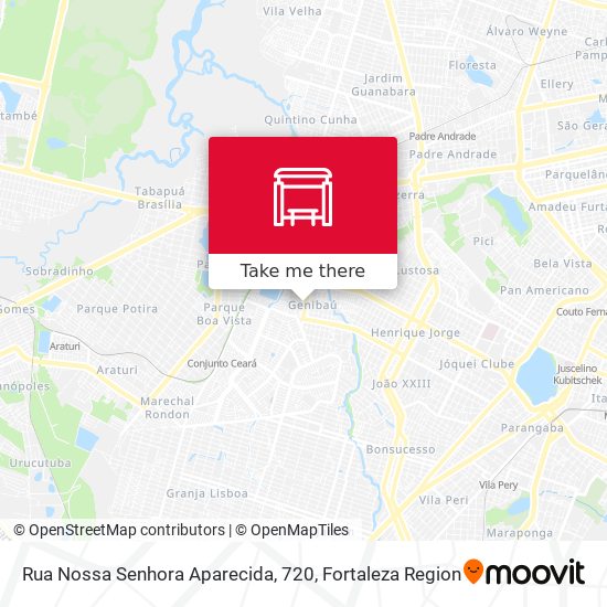 Rua Nossa Senhora Aparecida, 720 map