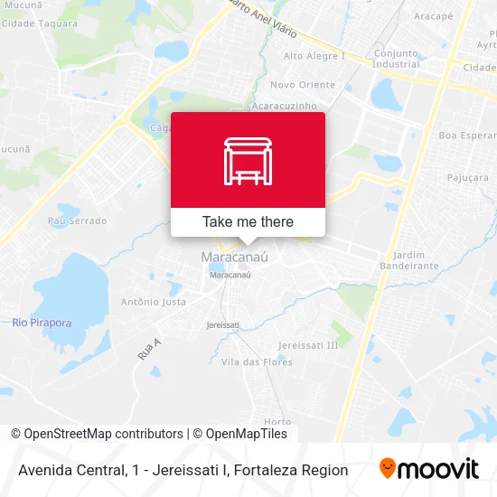 Avenida Central, 1 - Jereissati I map
