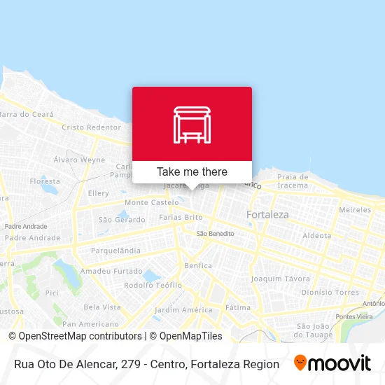 Rua Oto De Alencar, 279 - Centro map