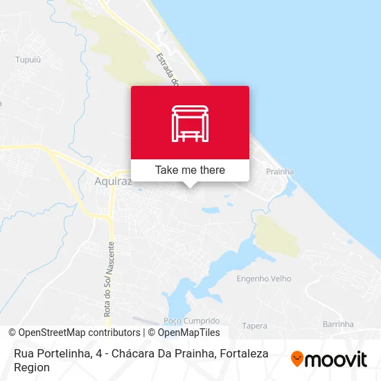 Rua Portelinha, 4 - Chácara Da Prainha map