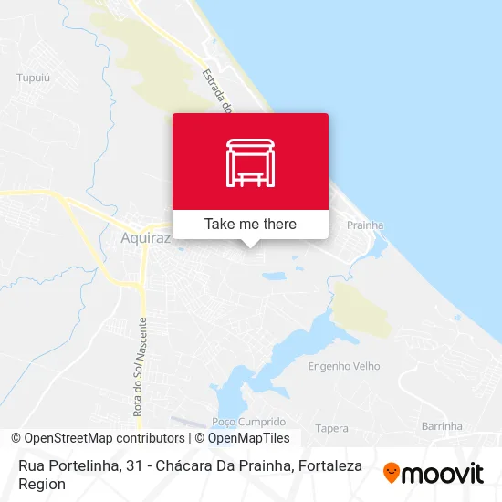 Rua Portelinha, 31 - Chácara Da Prainha map