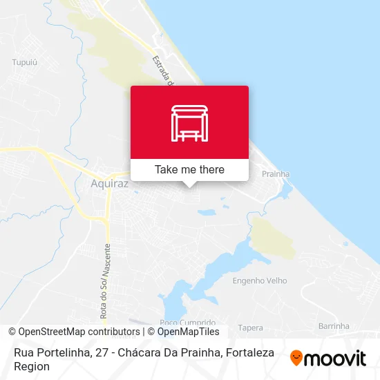 Rua Portelinha, 27 - Chácara Da Prainha map