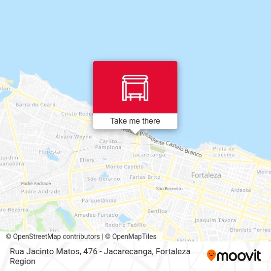 Rua Jacinto Matos, 476 - Jacarecanga map