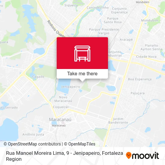 Rua Manoel Moreira Lima, 9 - Jenipapeiro map