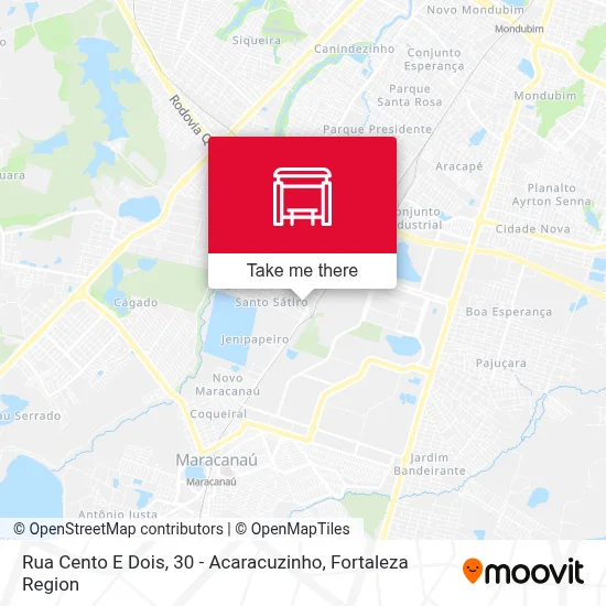 Rua Cento E Dois, 30 - Acaracuzinho map