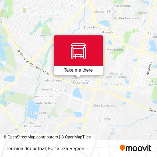 Terminal Industrial map
