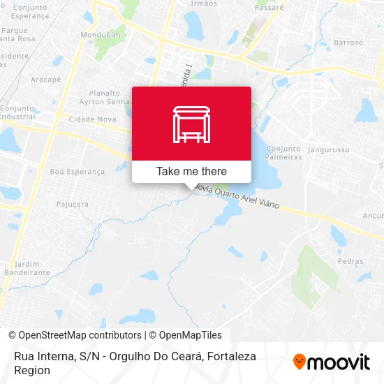 Rua Interna, S / N - Orgulho Do Ceará map