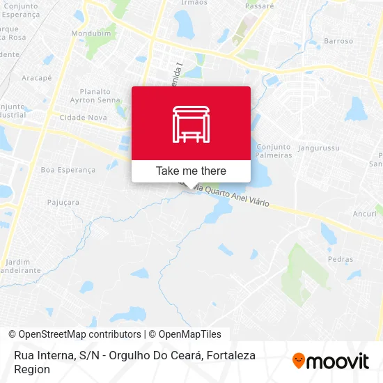 Rua Interna, S / N - Orgulho Do Ceará map