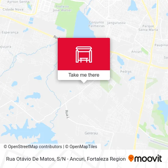 Rua Otávio De Matos, S / N - Ancuri map