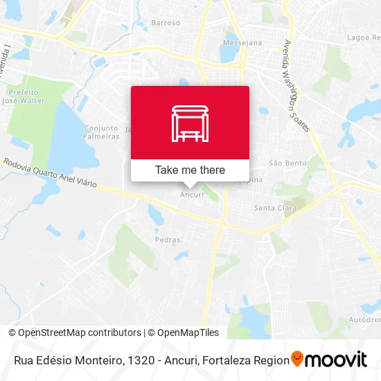Rua Edésio Monteiro, 1320 - Ancuri map