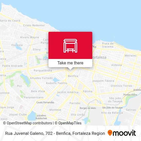 Rua Juvenal Galeno, 702 - Benfica map