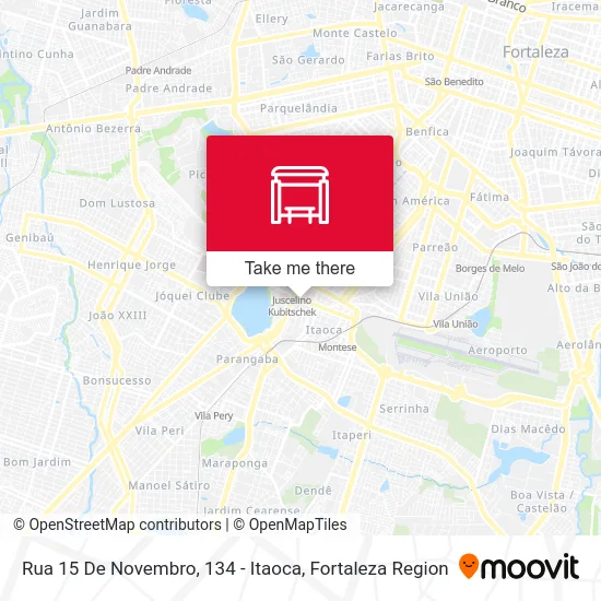 Rua 15 De Novembro, 134 - Itaoca map