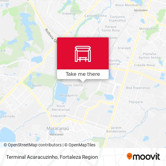Mapa Terminal Acaracuzinho