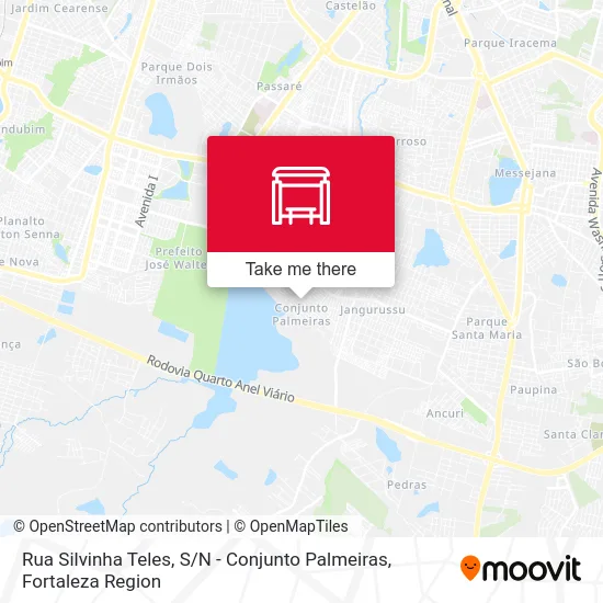 Rua Silvinha Teles, S / N - Conjunto Palmeiras map