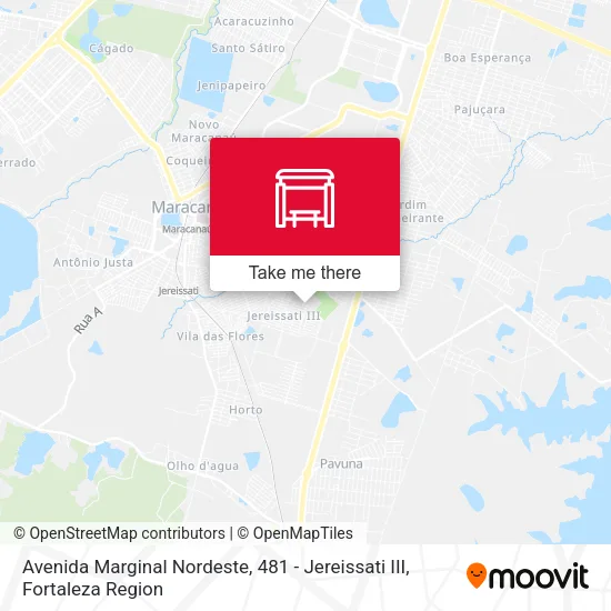 Avenida Marginal Nordeste, 481 - Jereissati III map