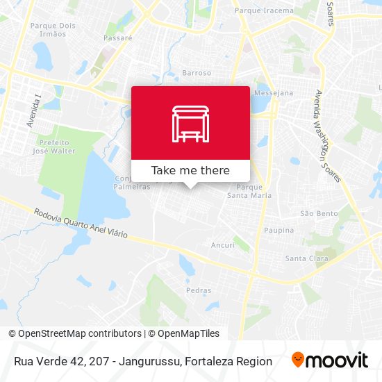 Rua Verde 42, 207 - Jangurussu map