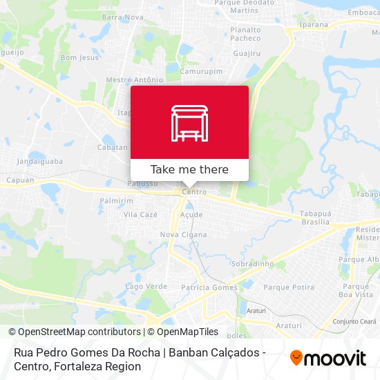Rua Pedro Gomes Da Rocha | Banban Calçados - Centro map