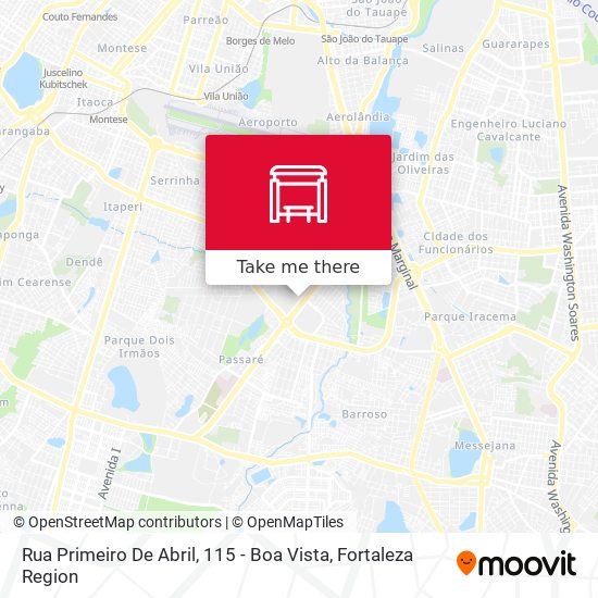 Rua Primeiro De Abril, 115 - Boa Vista map