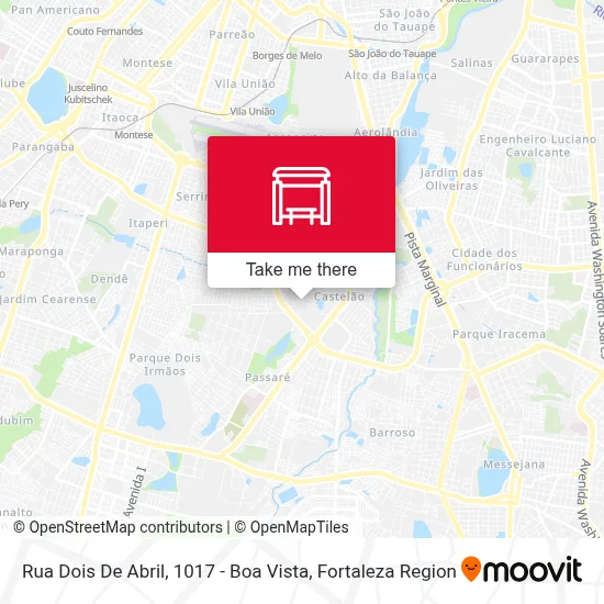 Rua Dois De Abril, 1017 - Boa Vista map