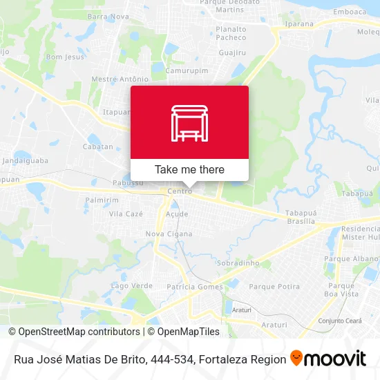 Rua José Matias De Brito, 444-534 map