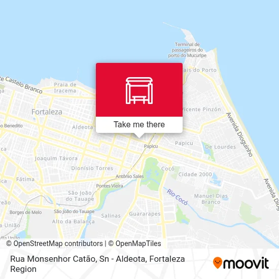 Rua Monsenhor Catão, Sn - Aldeota map